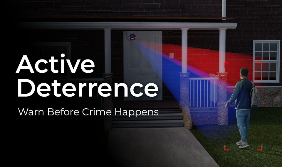 Aktywne odstraszanie Active Deterrence Kamera IP Dahua DH-T2A-PV – 2MP, Wi-Fi, Smart Dual Light, dwukierunkowe audio