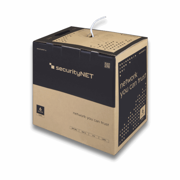 Kabel sieciowy U/UTP kat.6 305m wewnętrzny