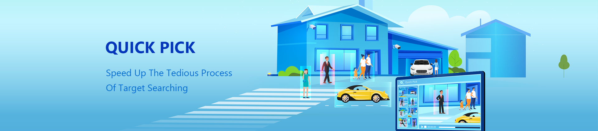 Quick Pick Rejestrator NVR Dahua 4-kanałowy AI FR 80 Mb/s 16Mpix 1x HDD NVR4104HS-EI - nowoczesny system monitoringu z AI