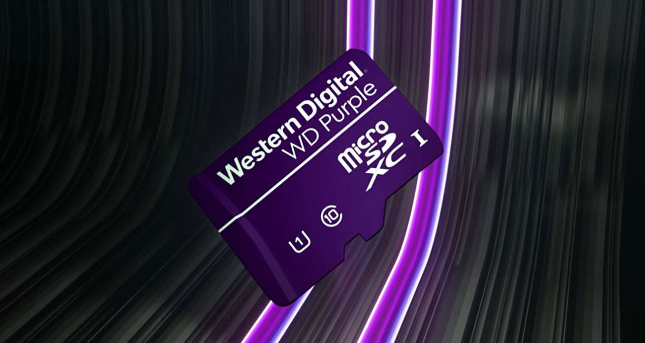 Karta pamięci WD Purple 128GB microSDXC - niezawodna pamięć do monitoringu 24/7