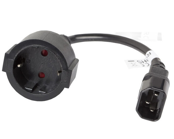 Adapter zasilania Lanberg CA-C14E-10CC-0018-BK